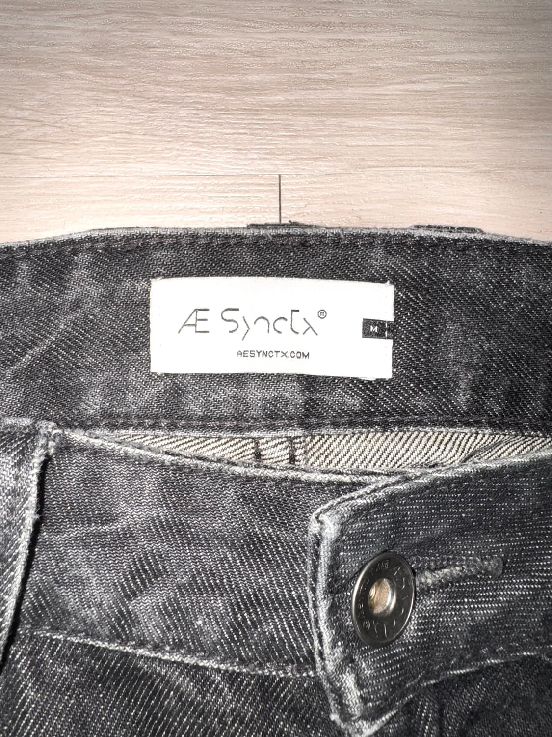 aesynctx scar boot cut pants 사이즈 M 상품이미지4