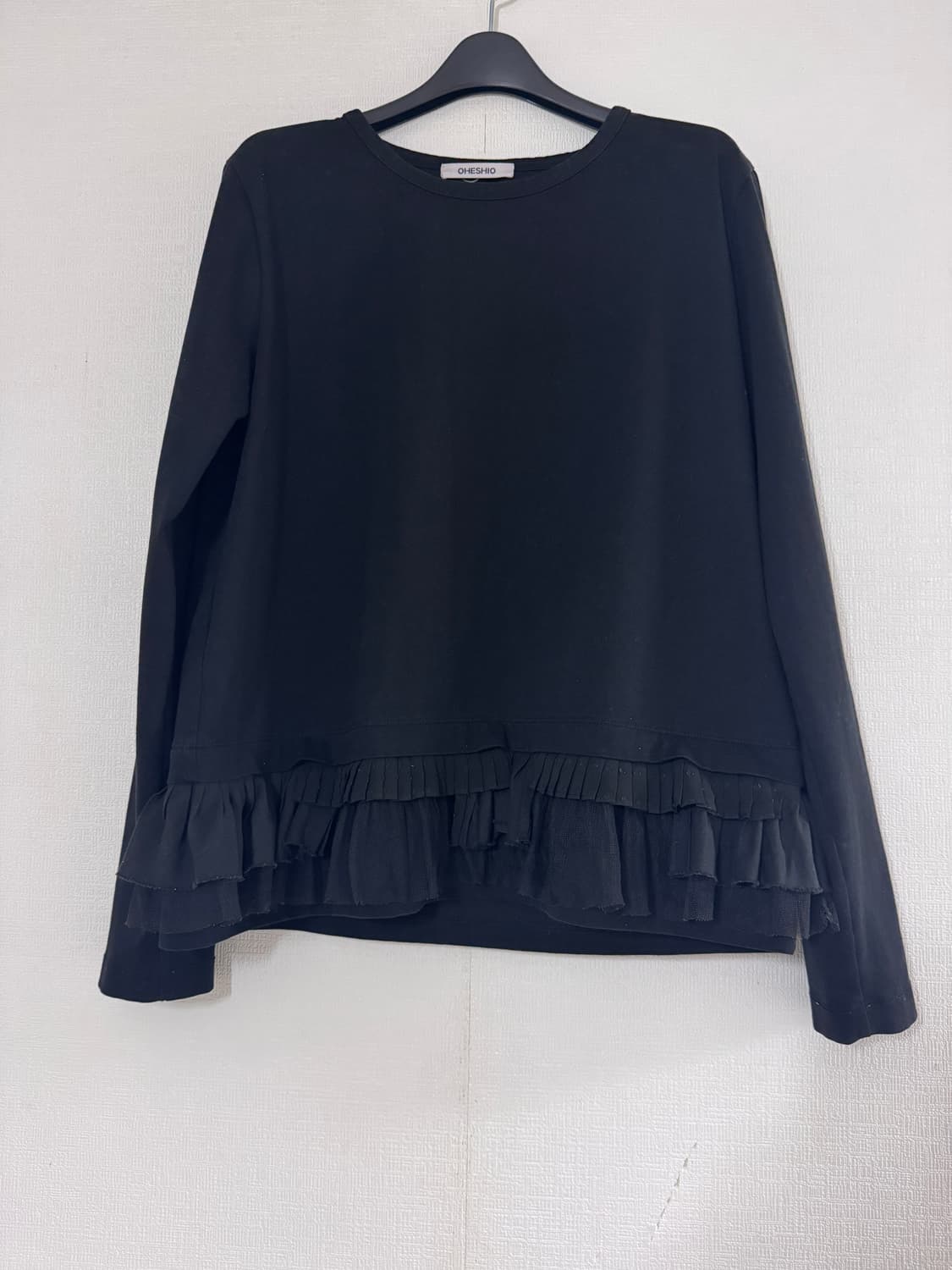 오헤시오 프릴 티셔츠 상품이미지1