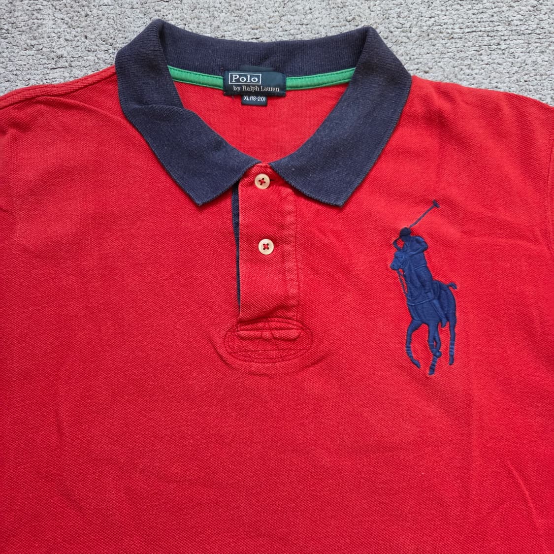 Polo 빅포니 반팔 카라넥 티셔츠 M(95) 상품이미지3