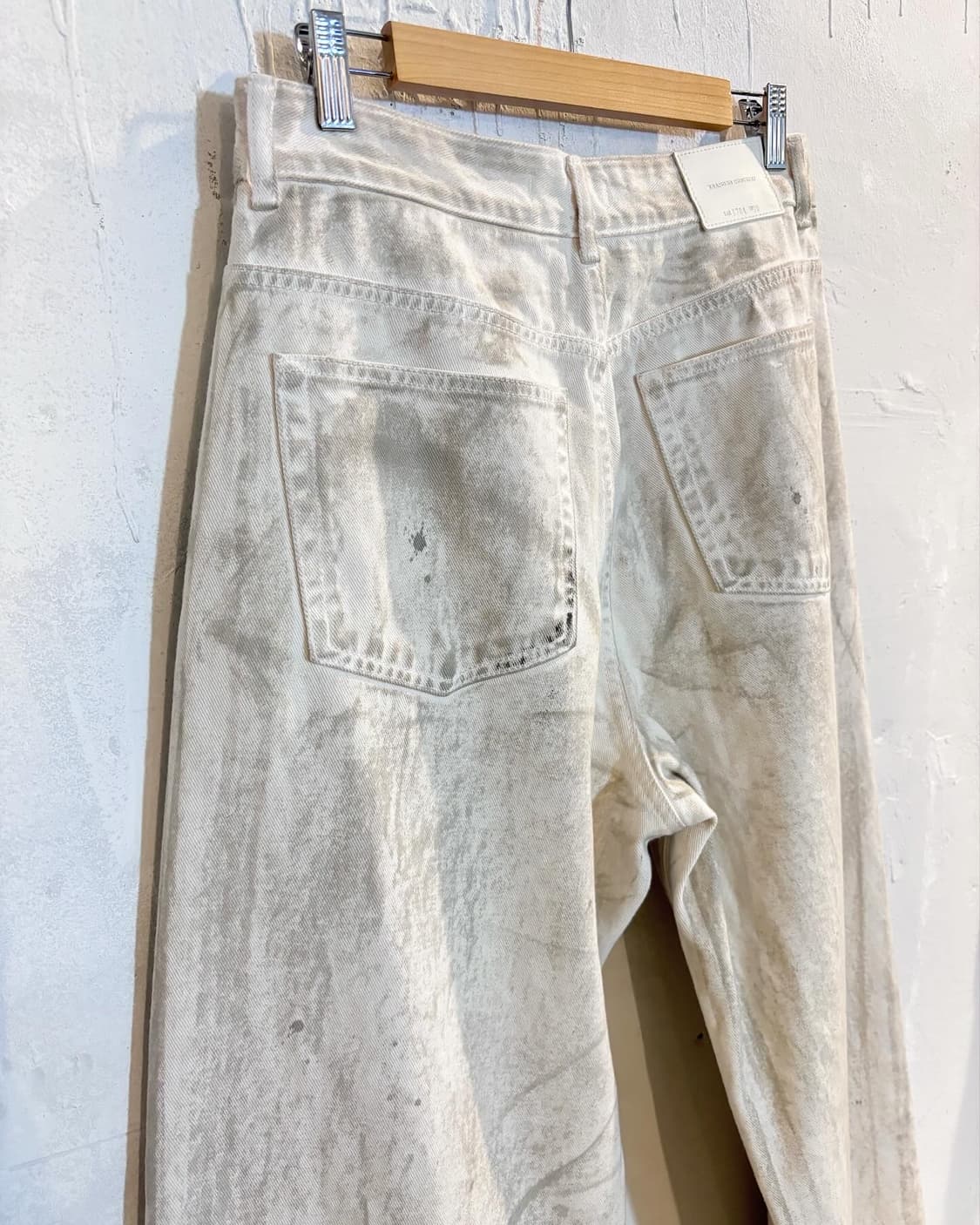 브랜디드 1704 DIRTY WHITE JEANS 상품이미지5