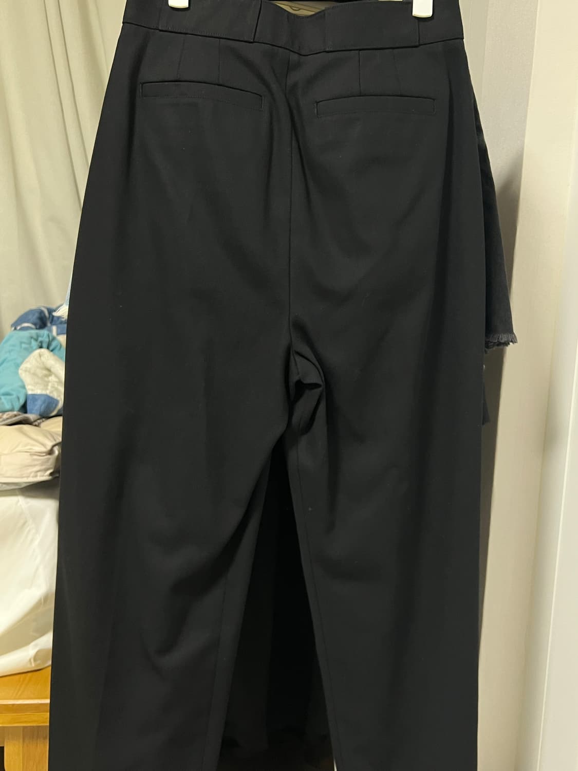 렉토 24SS 드릴 코튼 투 턱 팬츠 (S) 상품이미지4