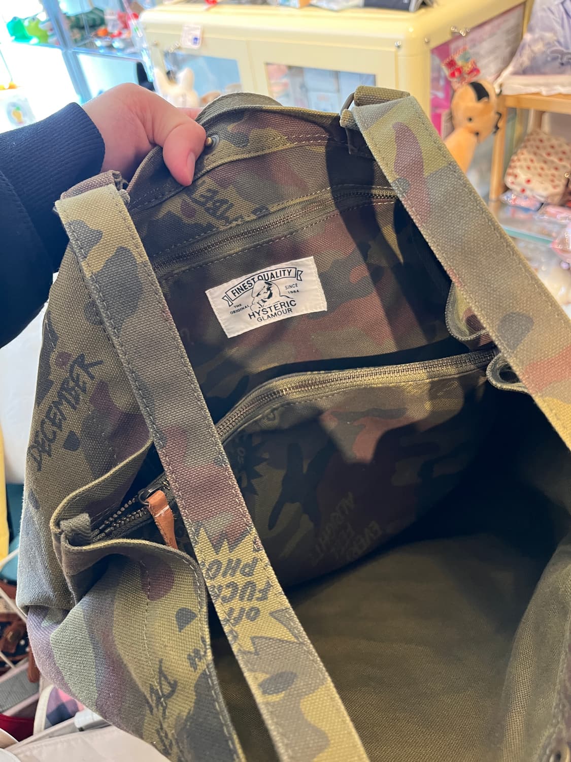히스테릭 글래머 밀리터리 2way 가방👾 상품이미지9