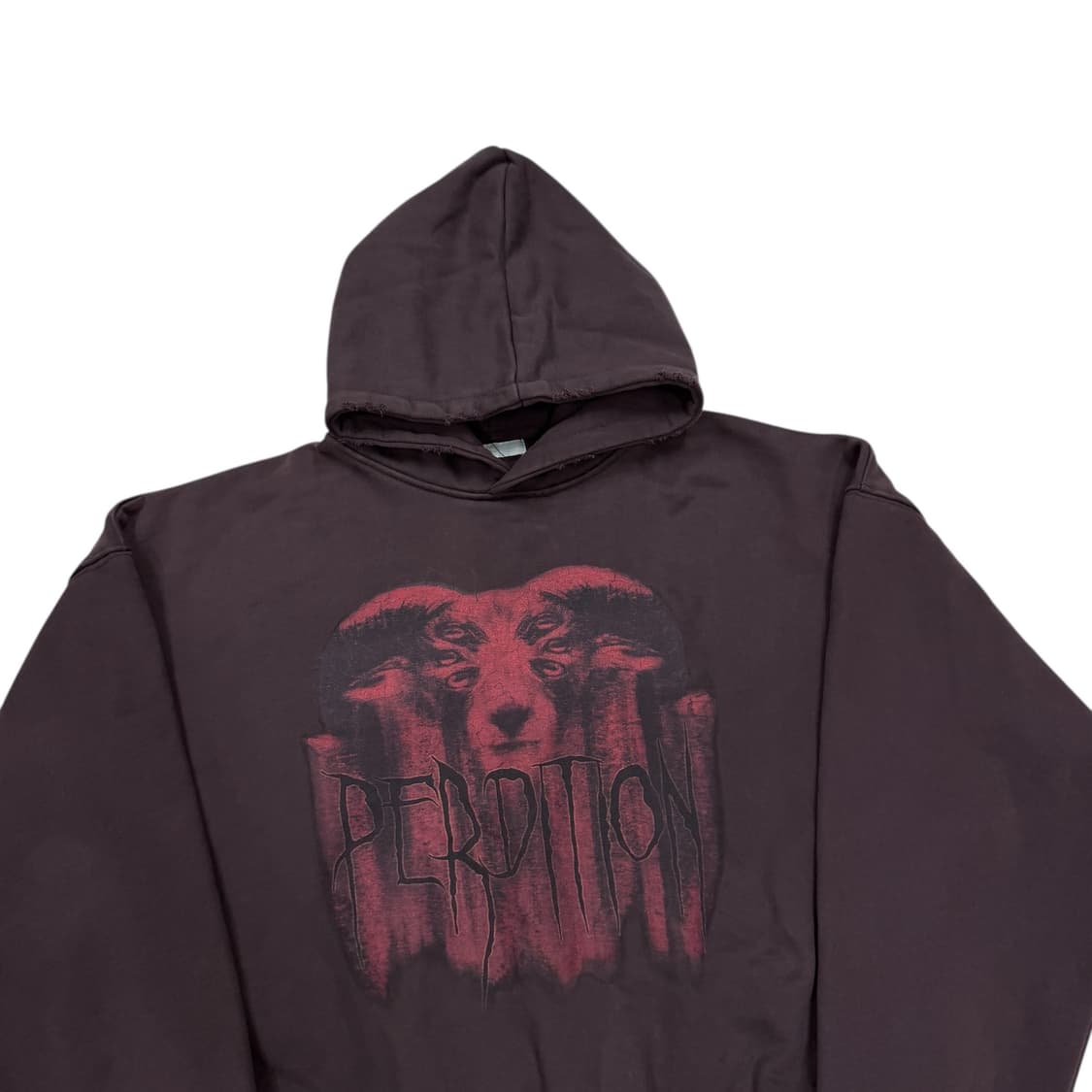 22FW 언더마이카 퍼디션 오글레베일 후드 옥스 블러드 상품이미지2