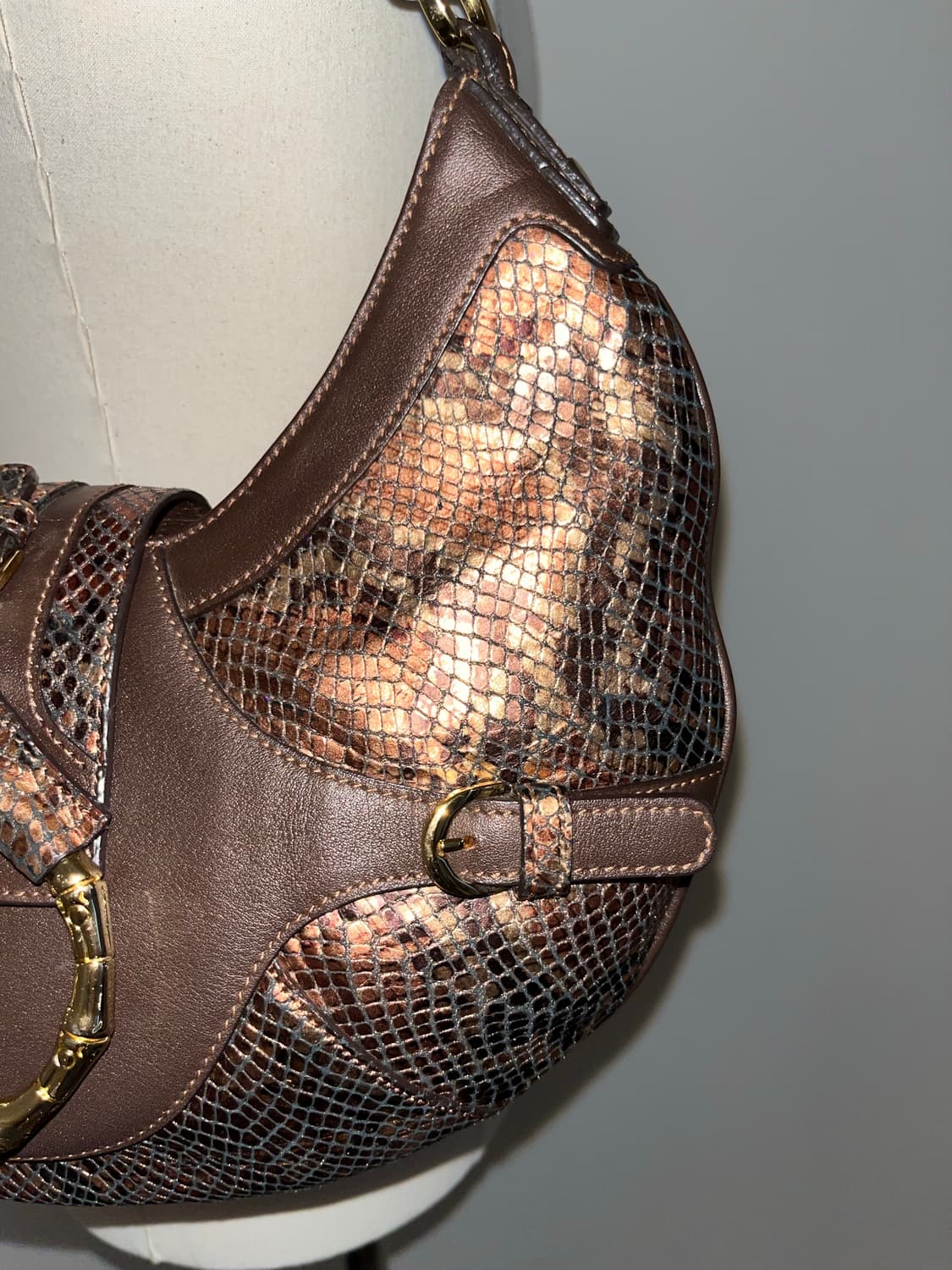 Japanese vintage leather shoulder bag 상품이미지4