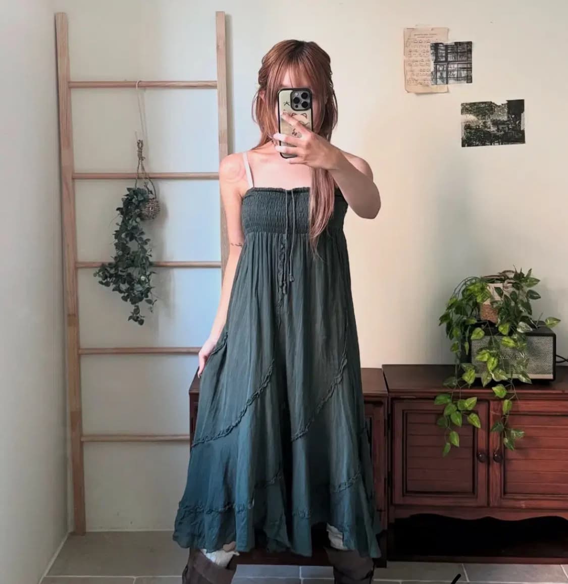 코코모리 빈티지 모리걸 하구미 케이프 코디 세트 상품이미지7