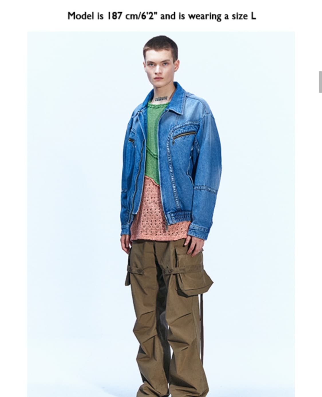 앤더슨벨 포인트데님 블루종 블루 상품이미지5