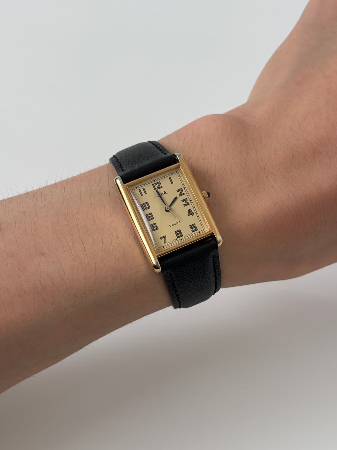 ALBA- 90s arabic index gold tank quartz  상품이미지1
