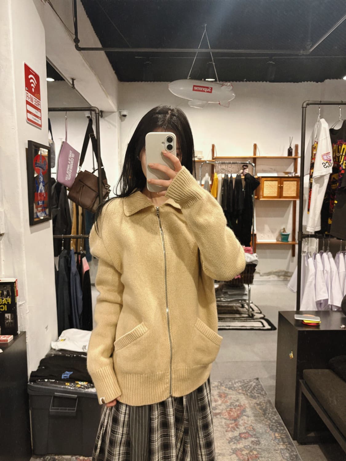 A BATHING APE Early 00s Knit Cardigan 상품이미지3