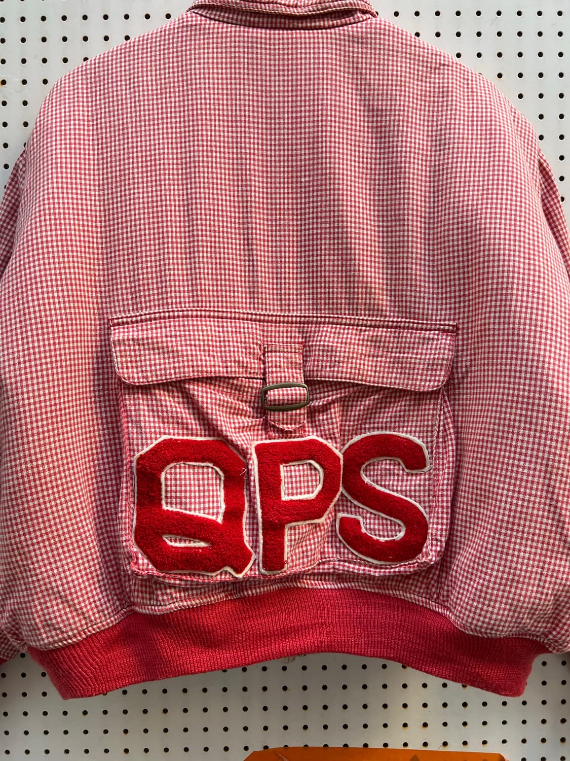 1990s QUIED-PIE CHECK BOMBER 90s빈티지봄버 상품이미지8