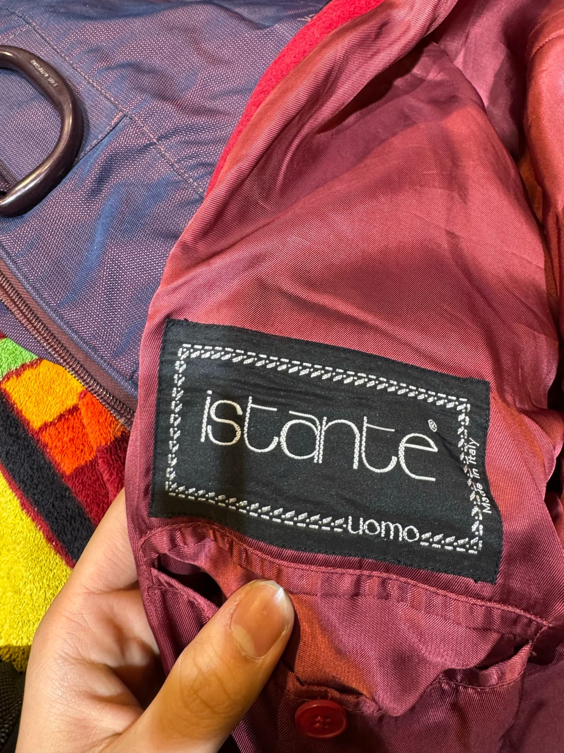 istante 레드 자켓 상품이미지6