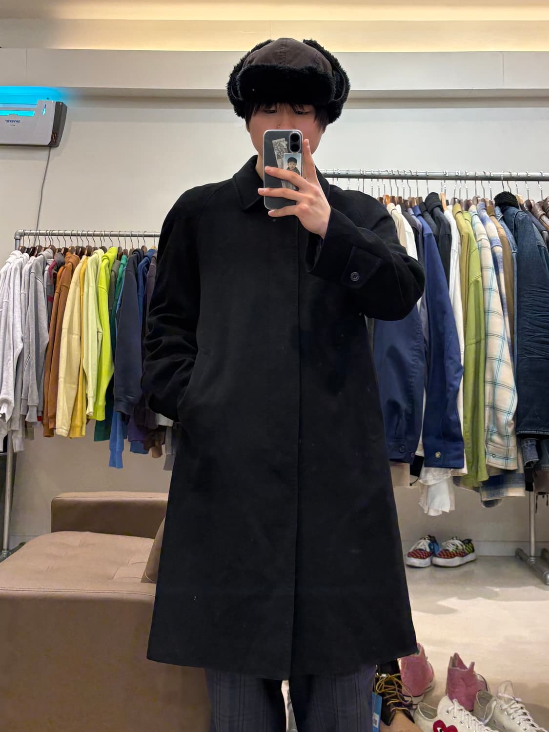 Oppulent 일본 캐시미어 롱 코트 상품이미지9