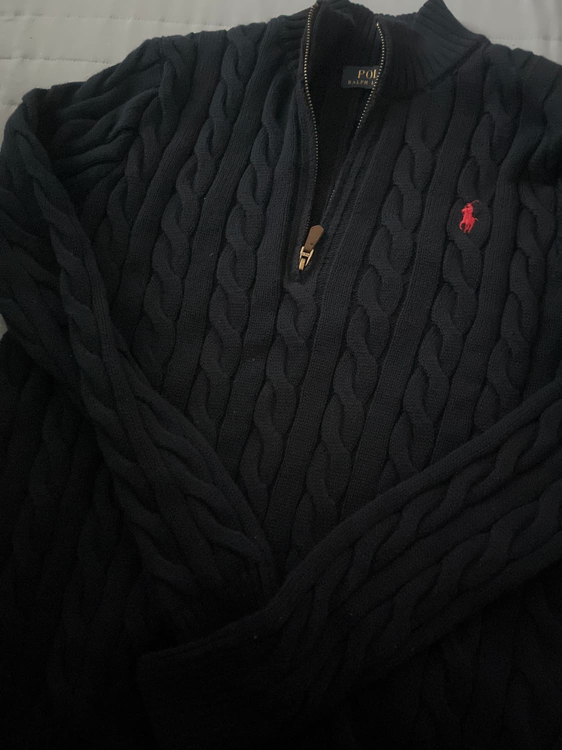 폴로 꽈배기니트 상품이미지3