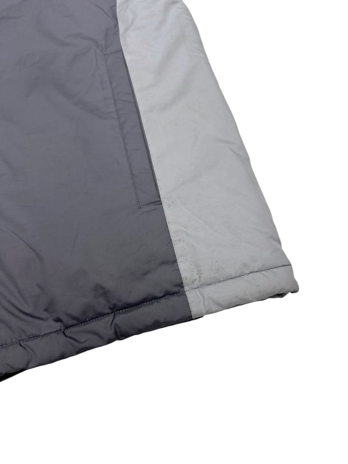 00s 나이키 올드스쿨 패딩 점퍼 그레이 (XL)  상품이미지6