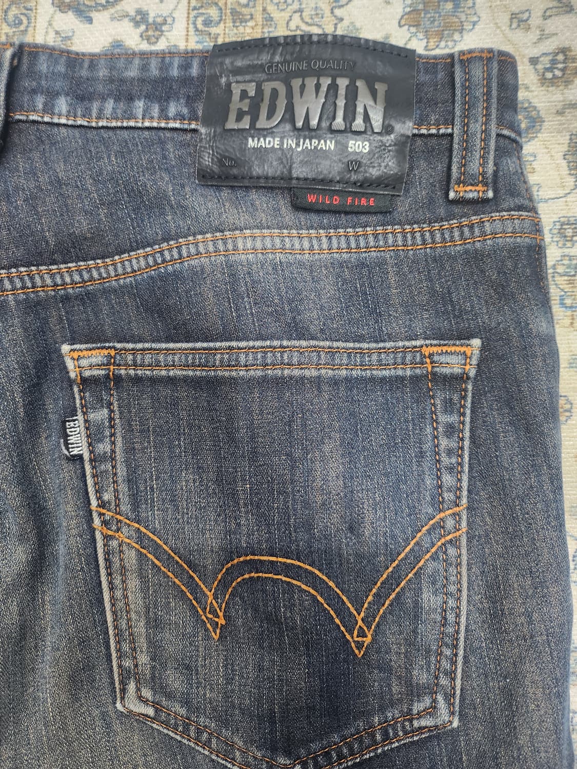 에드윈 japan 503 와일드 파이어 데님팬츠 32 상품이미지2