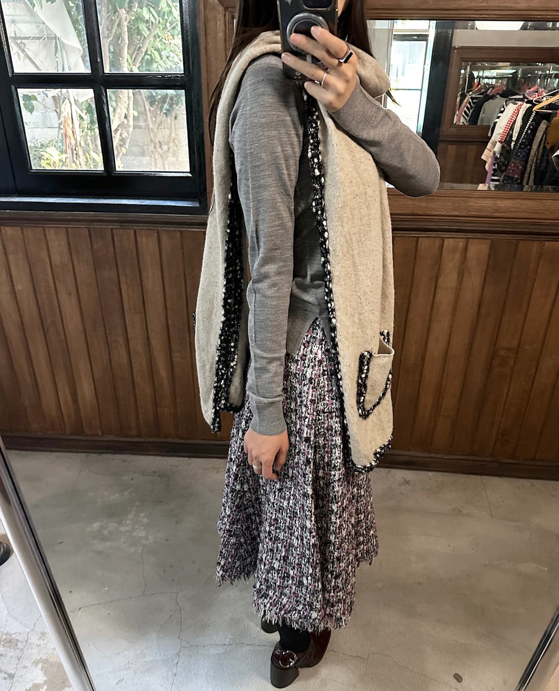 SEE BY CHLOE wool pocket muffler 상품이미지4