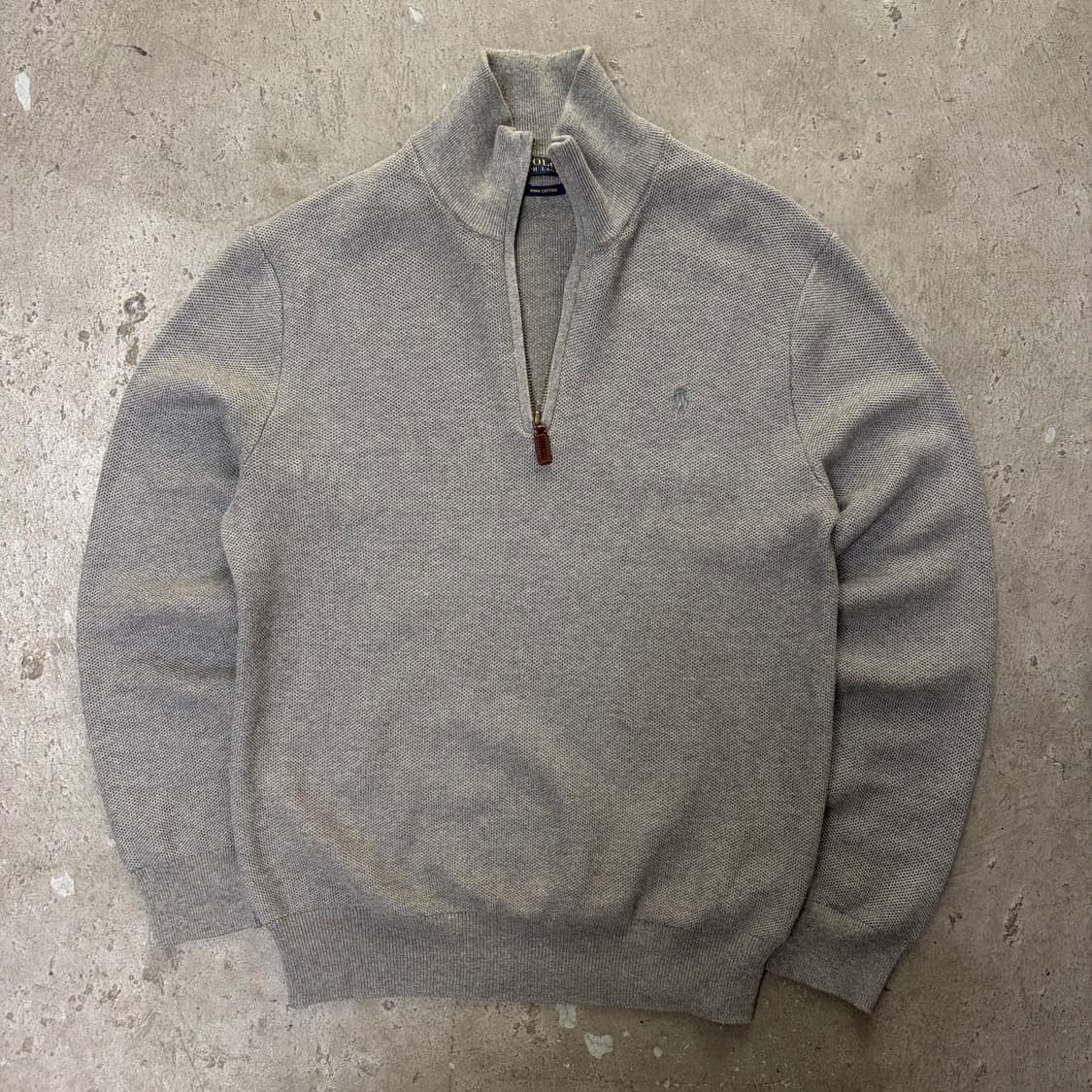 폴로 반집업 니트[2208] 상품이미지1