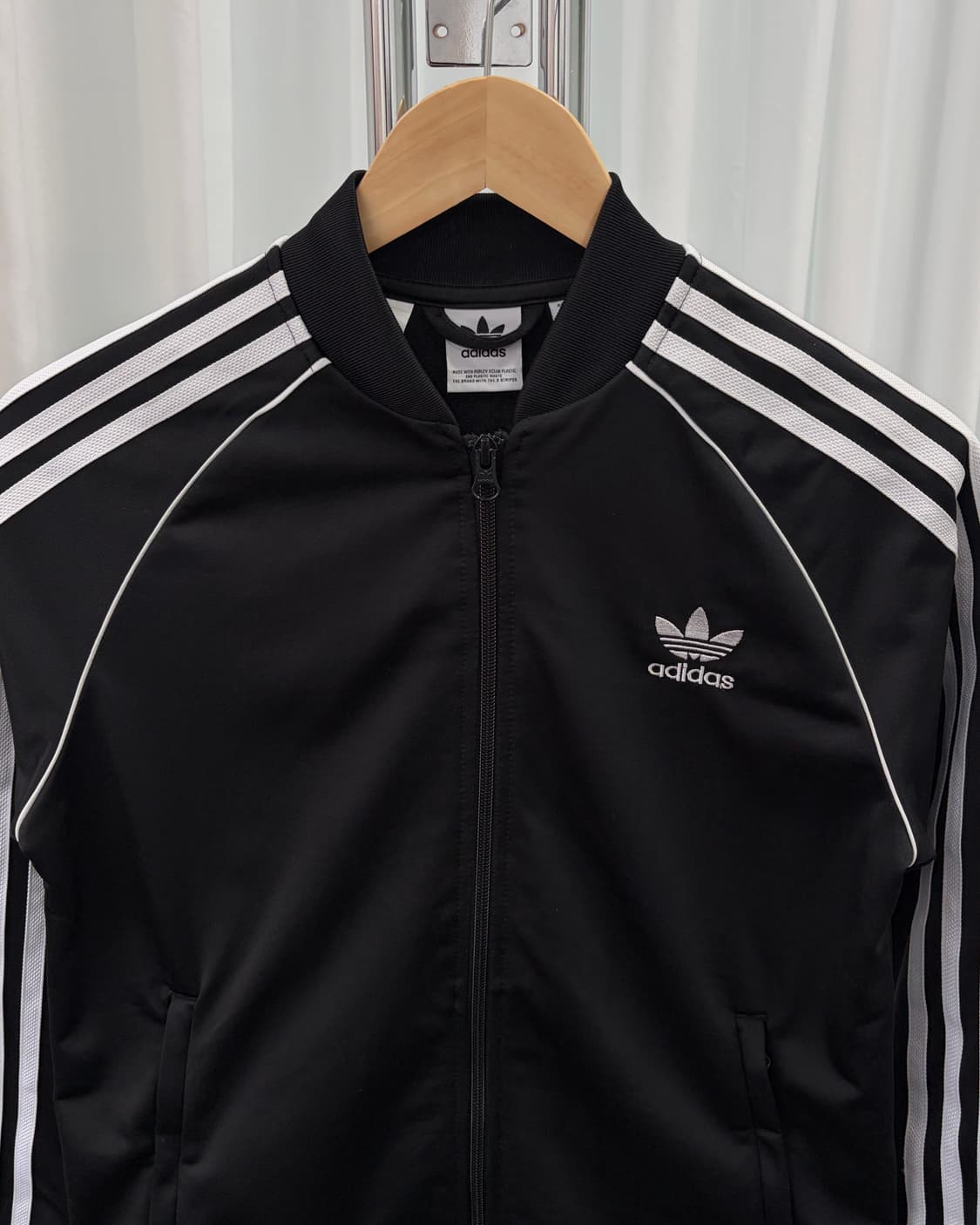 [S]아디다스 트레포일 SST 블랙 트랙탑 져지 상품이미지4