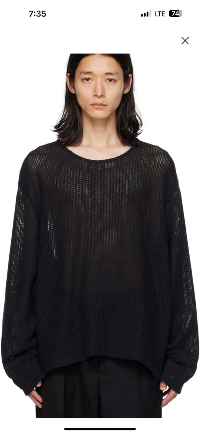 [54] 아워레가시 더블락 니트 스웨터 상품이미지1