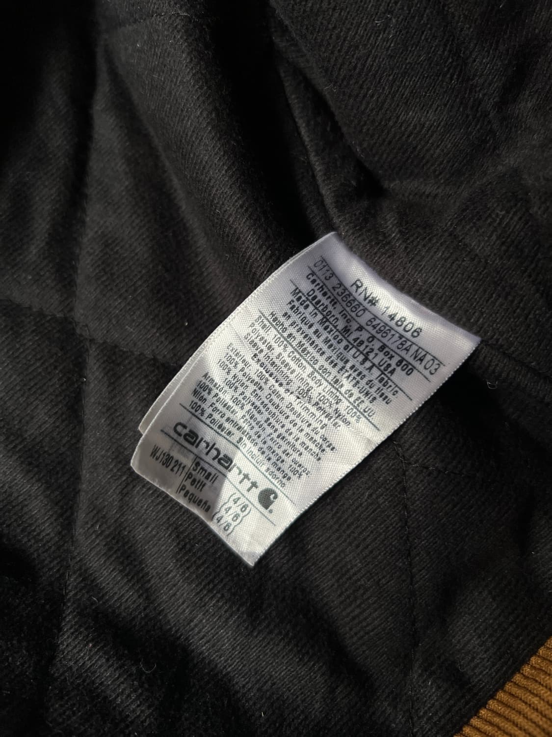 [S]칼하트 USA 우먼스 브라운 액티브 워크자켓 상품이미지6