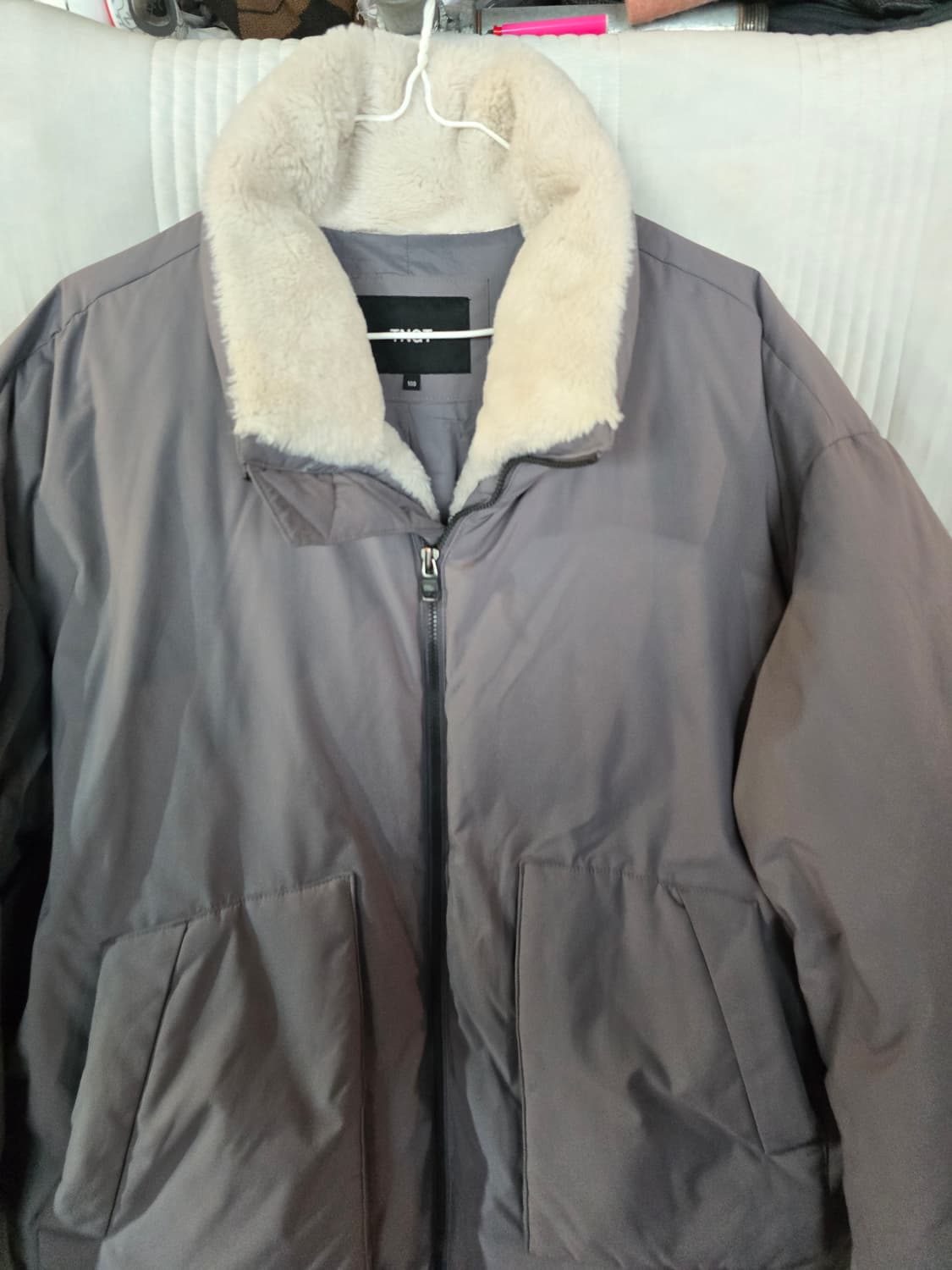 TNGT 무스탕 패딩 자켓 상품이미지1