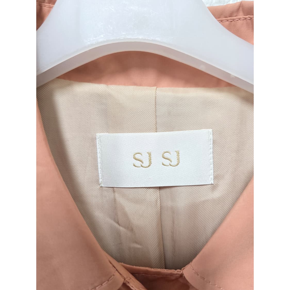 택포// L 20s 한섬 SJ SJ 오버핏 트렌치 코트 상품이미지2