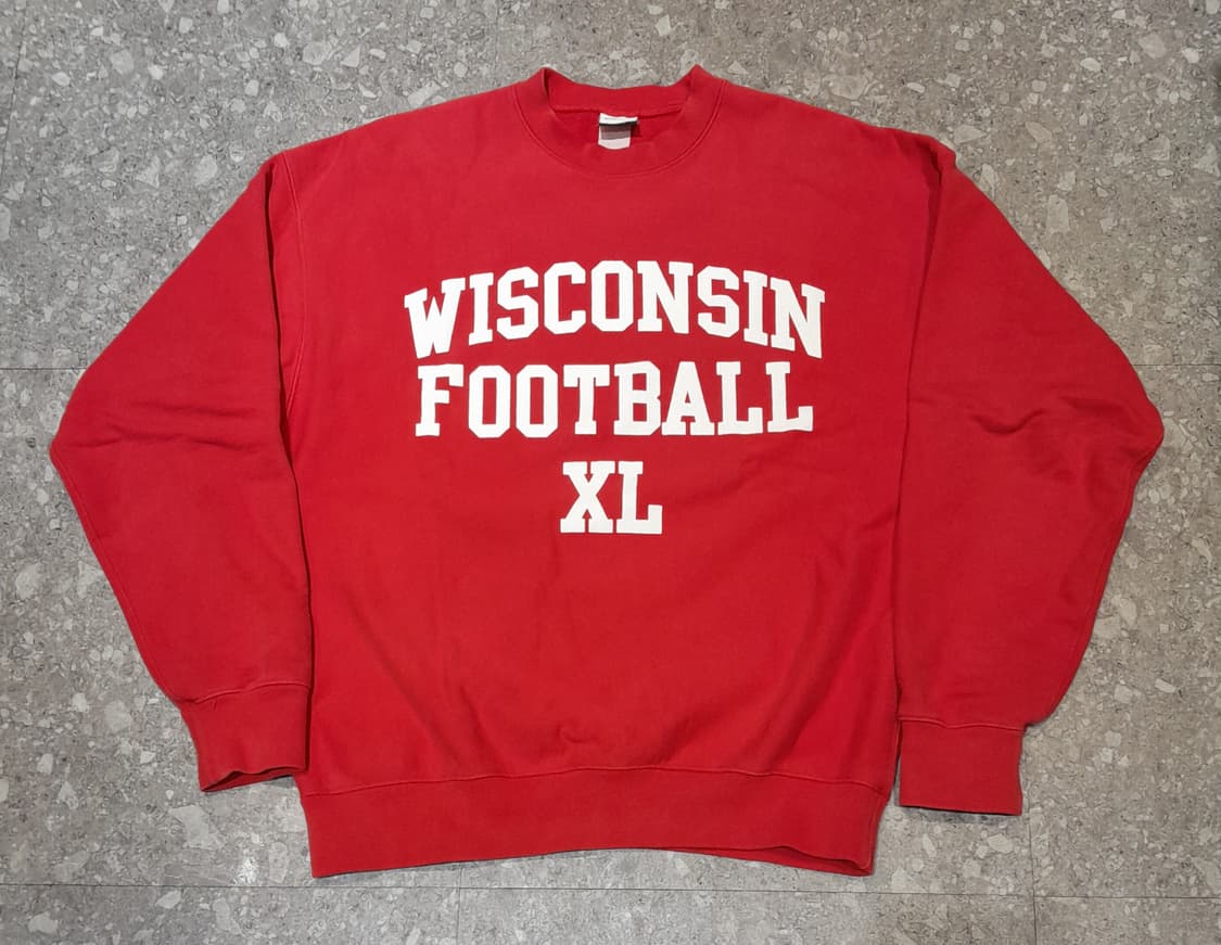 💥아웃스탠딩 위스콘신 풋볼 스웻셔츠 (M) 상품이미지1
