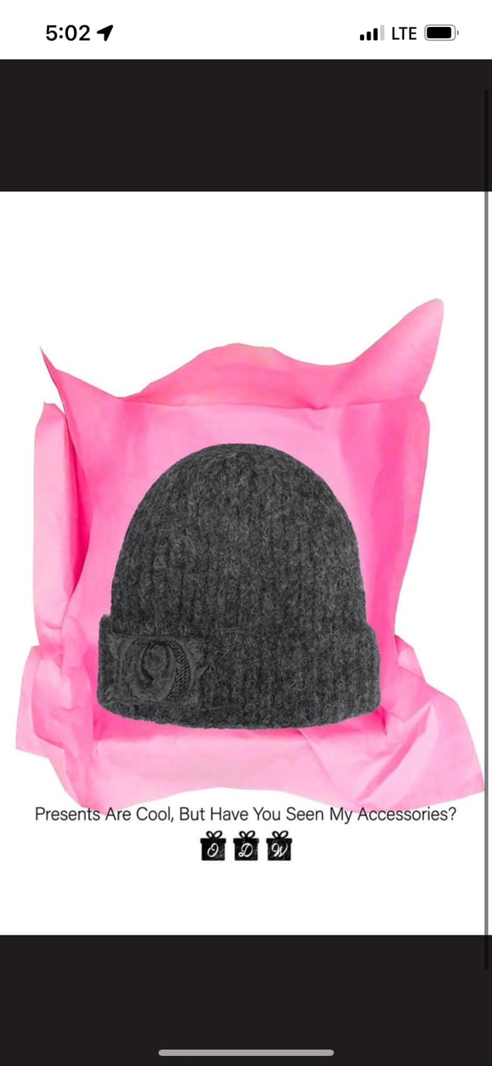 오들리워크샵 퍼지워지 비니 그레이 상품이미지1