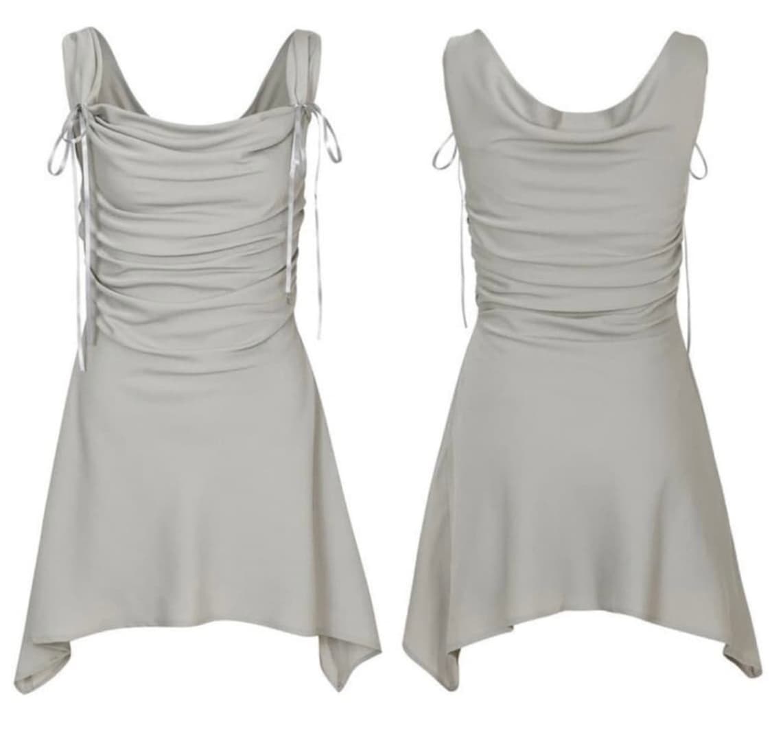 M) 페인오어플레저 듀카울 드레스 Dew cowl grey 상품이미지2
