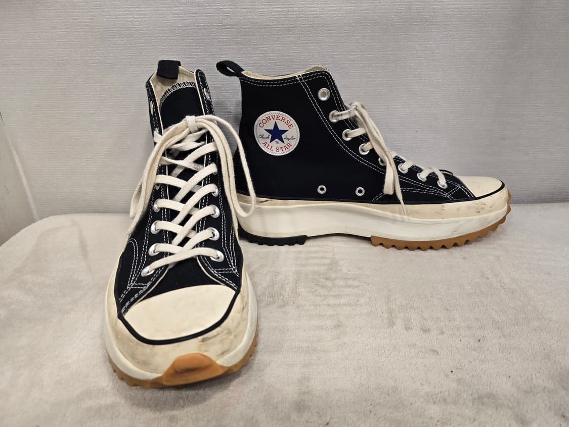 컨버스 런스타 하이크 JW 앤더슨 블랙 285 상품이미지5