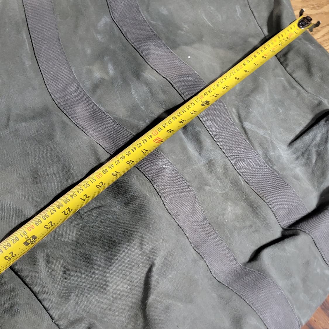 미 빈티지 캔버스 대형 공군 더플백 상품이미지9