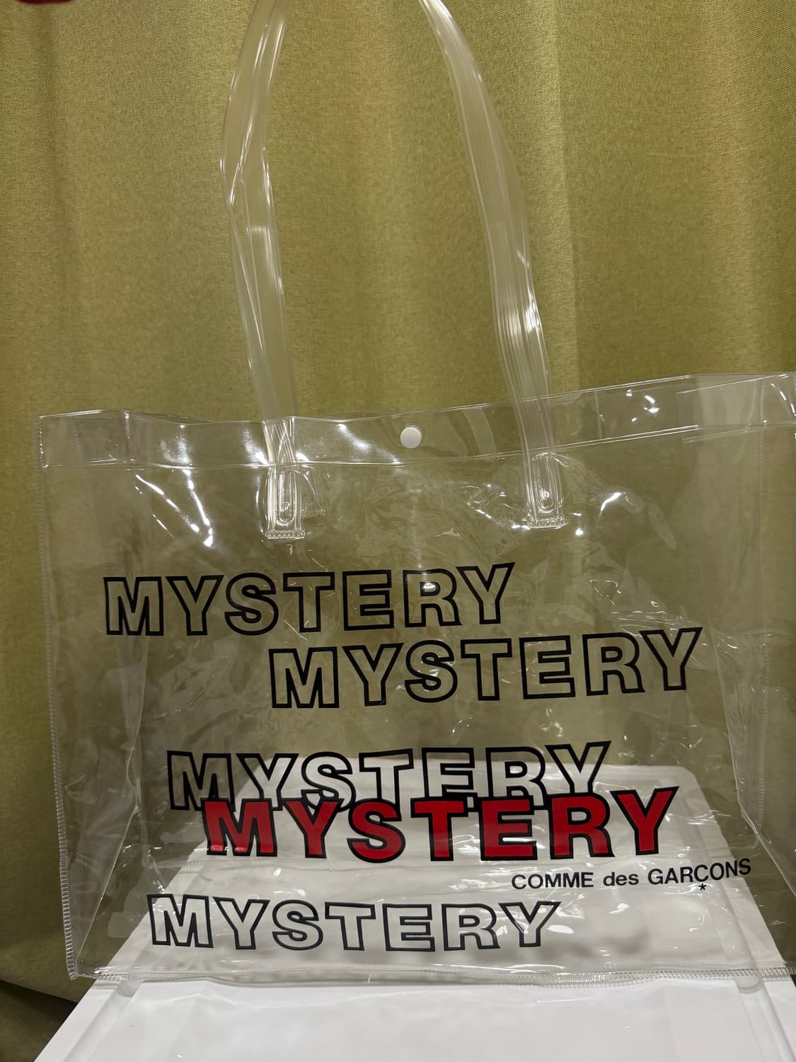 꼼데가르송 PVC 미스터리 백 상품이미지2