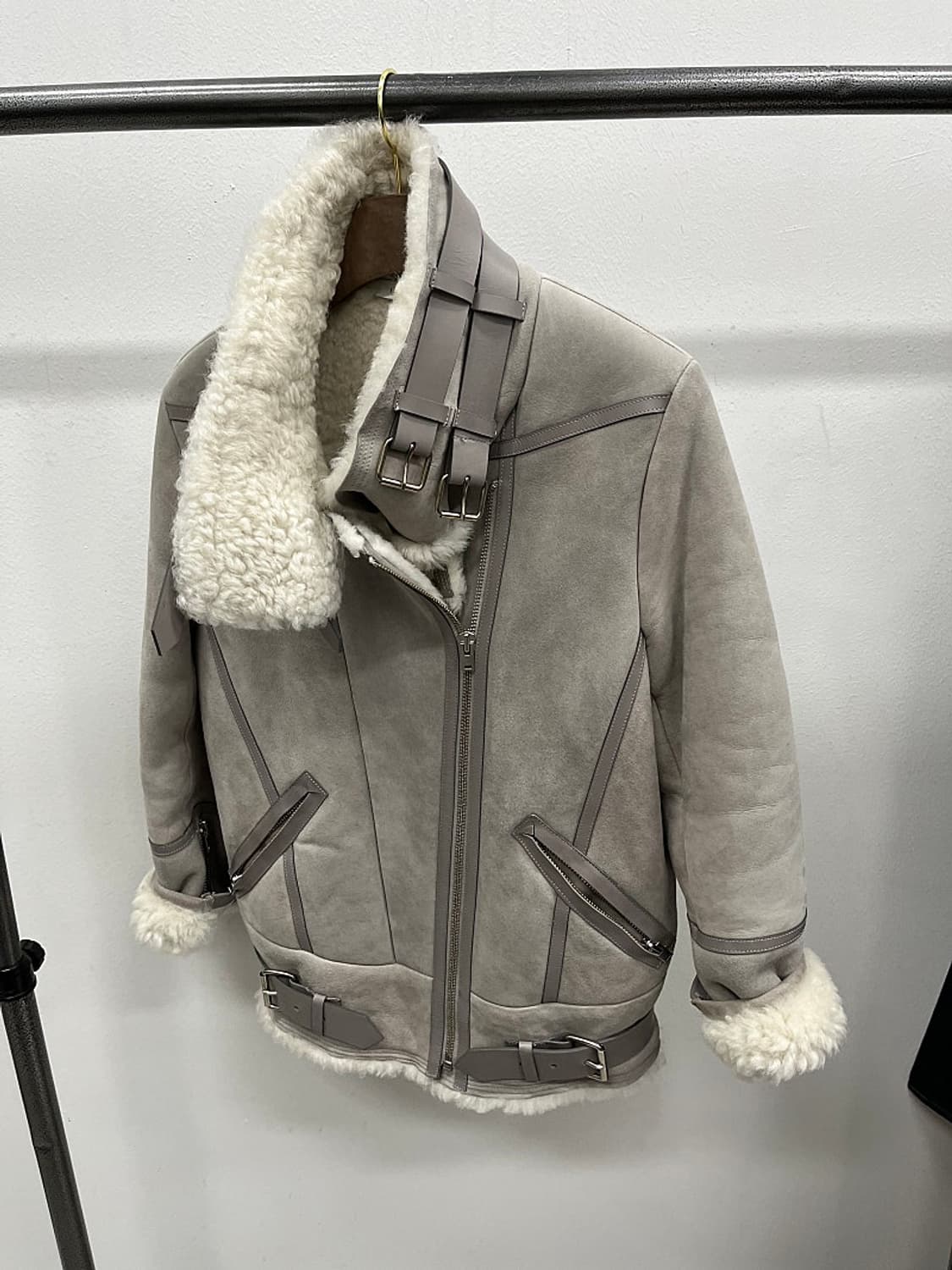 여) 이로 시어링 램스킨 무스탕  상품이미지2