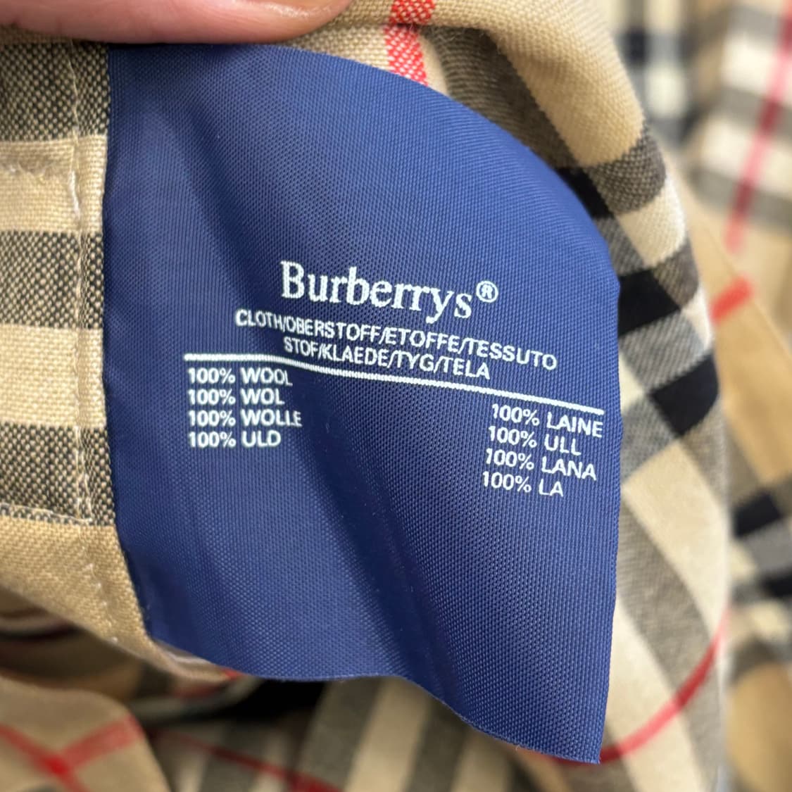 버버리 노바체크 버클 미디 스커트 상품이미지3