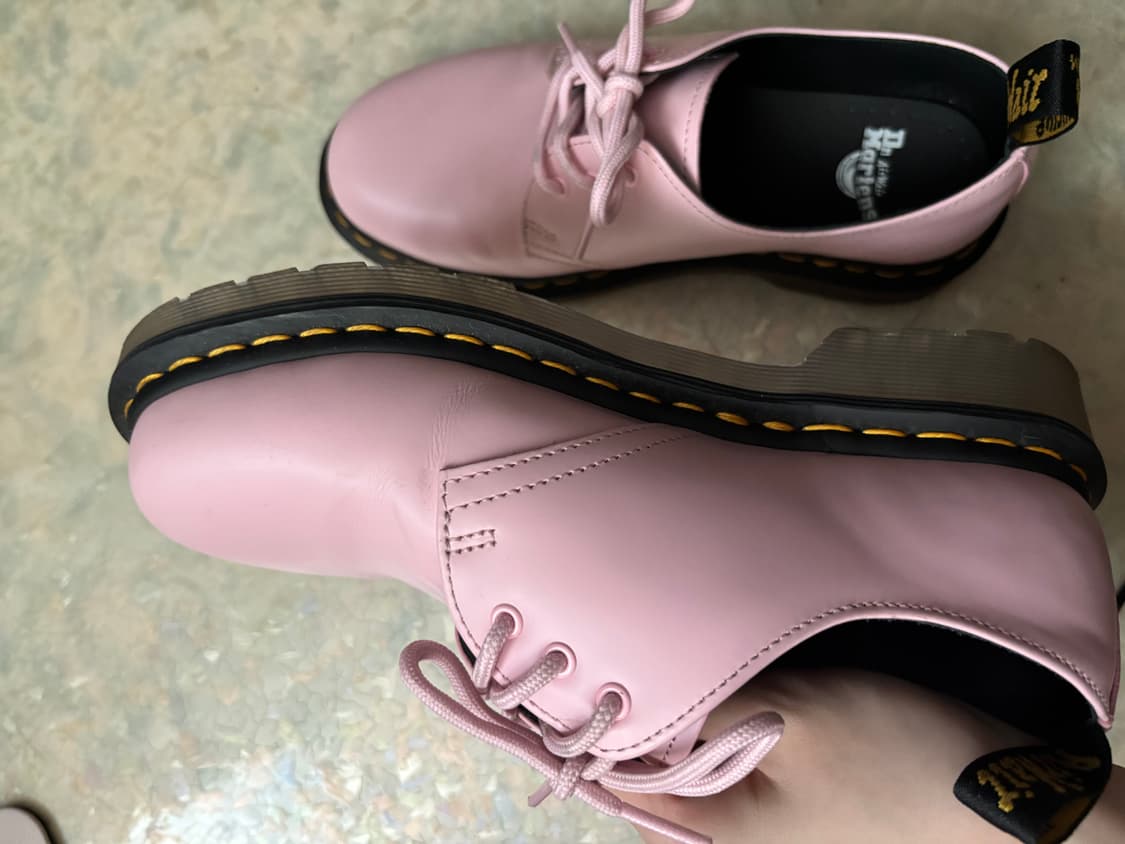닥터마틴 1461 아이스드 페일 핑크 스무스 230 상품이미지5