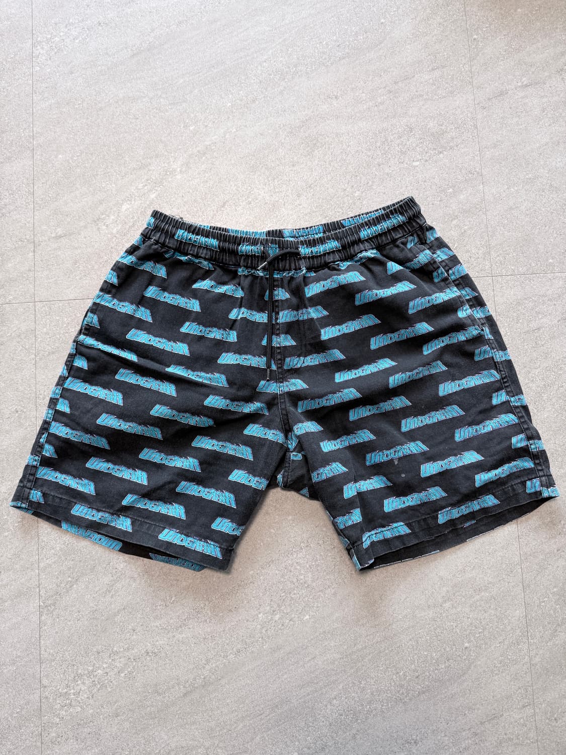 [M] 언더에어 UAG 팬츠 블랙/블루 상품이미지1