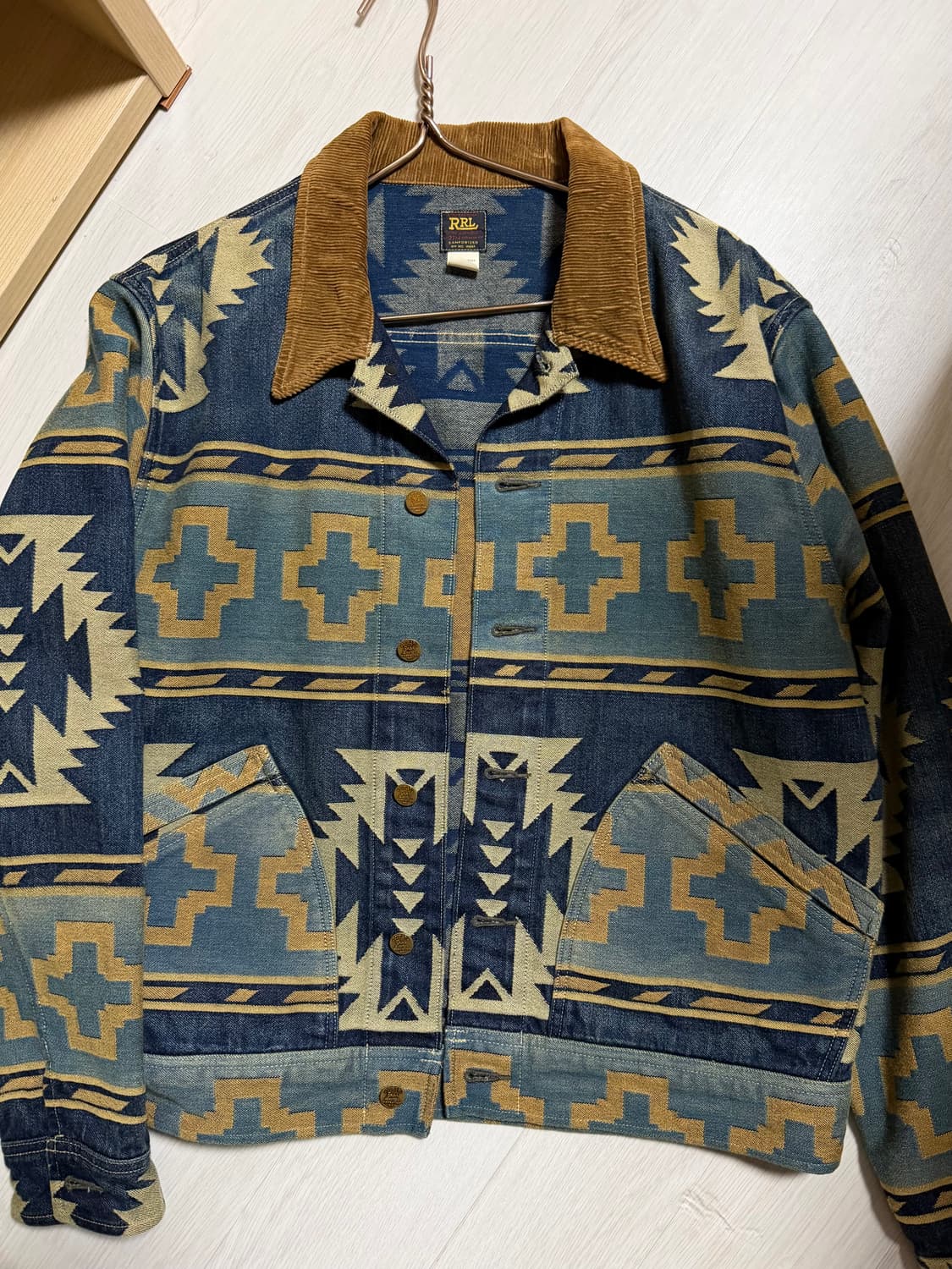 rrl 자카드 트러커 L 상품이미지2