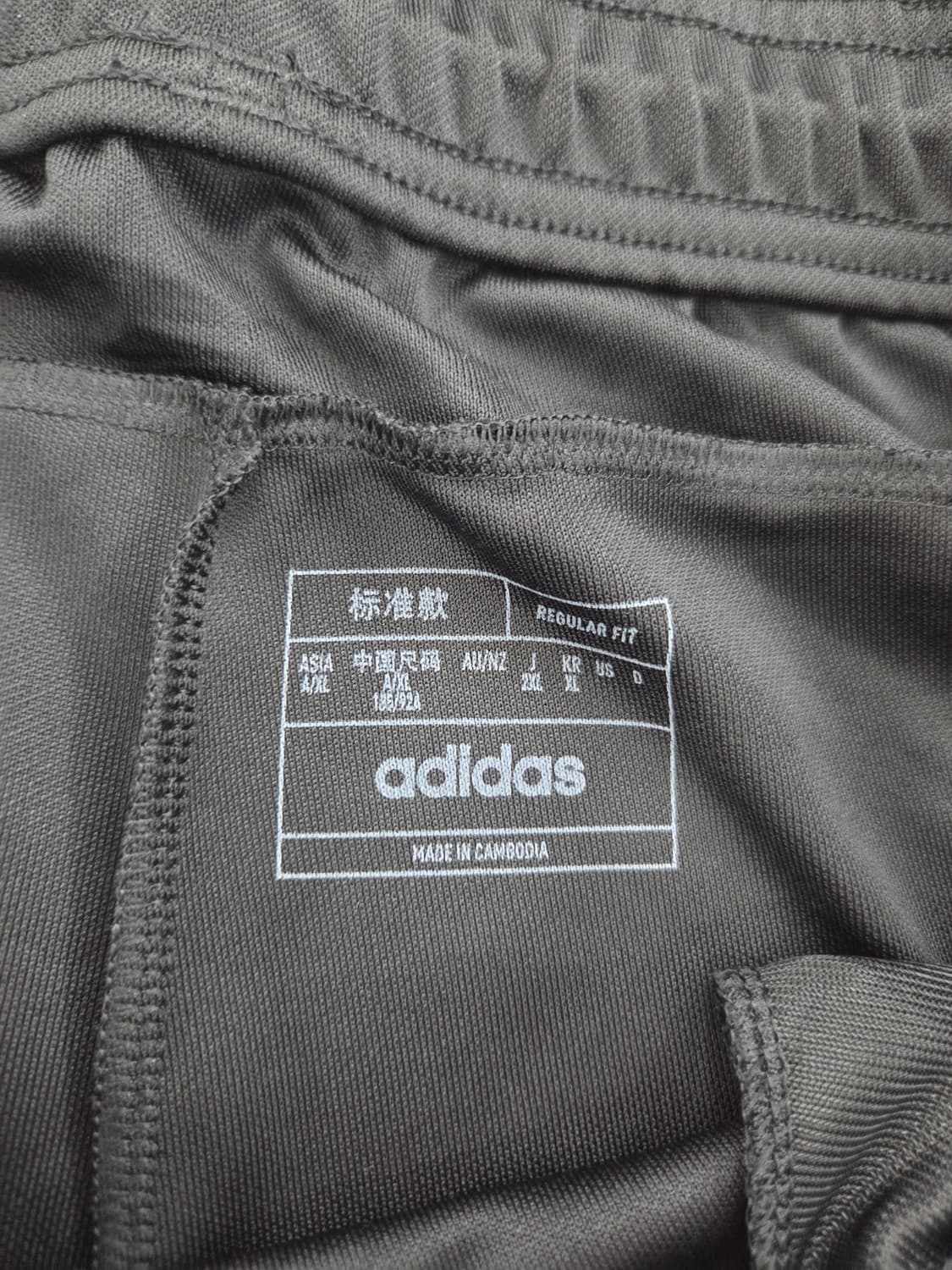 (새상품)아디다스 더블니트 블랙 삼선 트레이닝 바지 XL, ib8168 상품이미지4