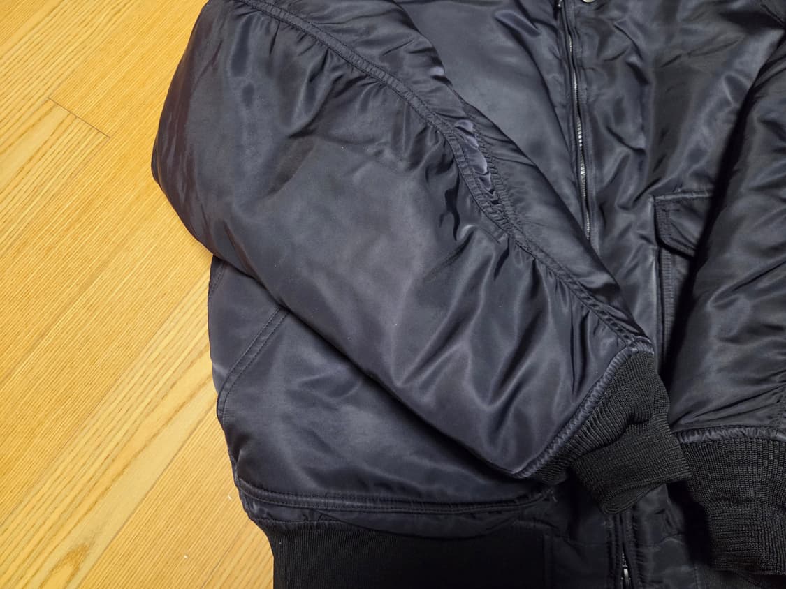 루트파인더 파일럿 자켓 블랙, 그린 리버시블 L사이즈 상품이미지4