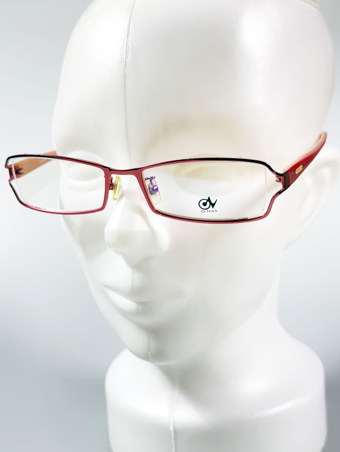 O.NICK 슬림 스퀘어 메탈 프레임 빈티지 안경 상품이미지8