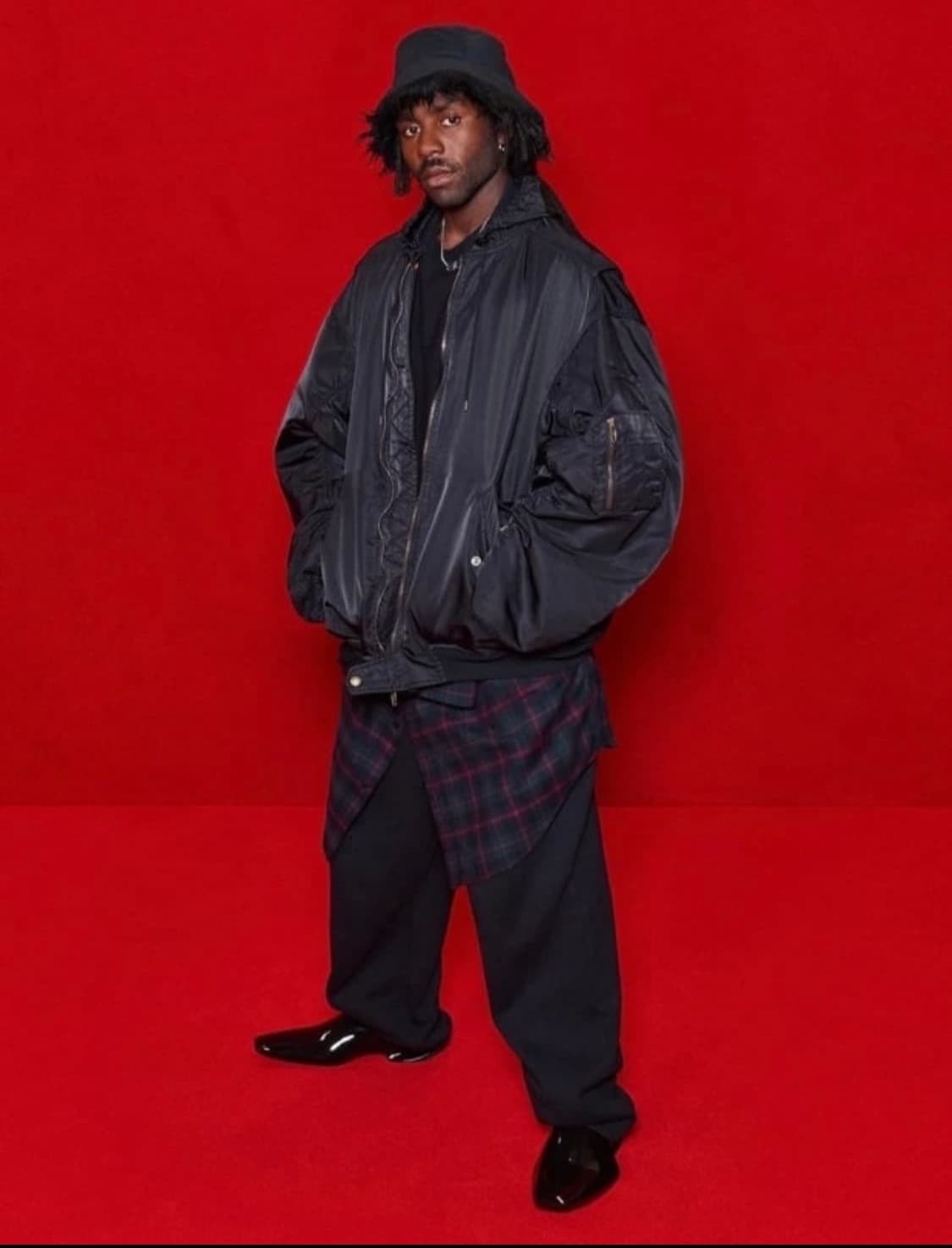 발렌시아가 3b 봄버 [1사이즈] 상품이미지3