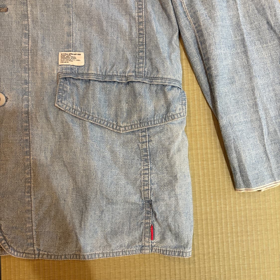 Wtaps 더블탭스 데님 3b 블레이저 상품이미지4