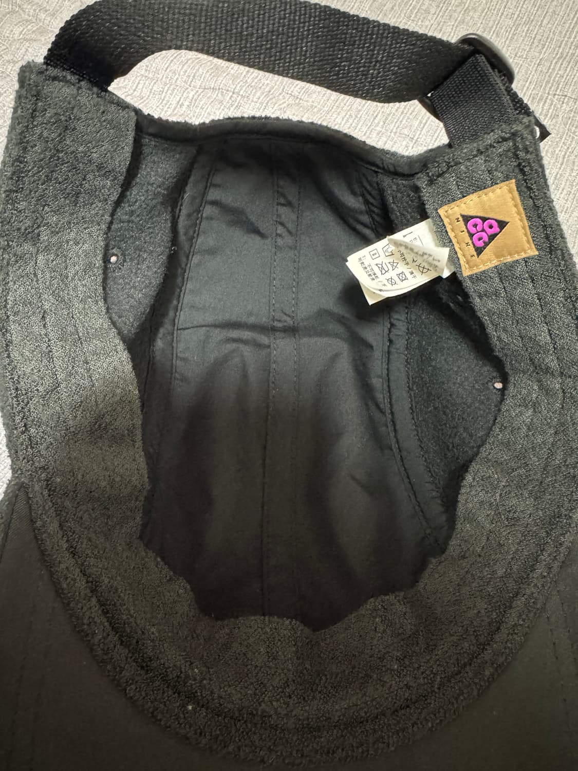 나이키 ACG AW84 플리스 캡 블랙 BV1050-010 상품이미지3