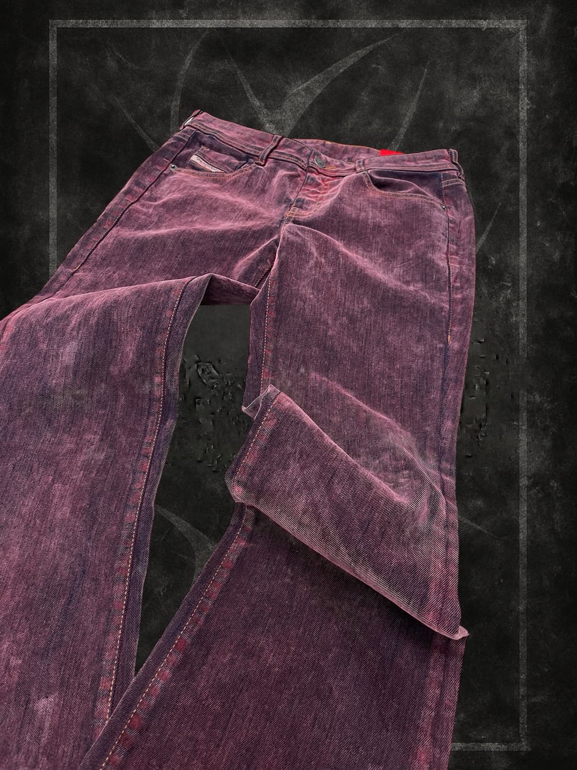 'DIESEL' mixed-fabric pants 상품이미지2