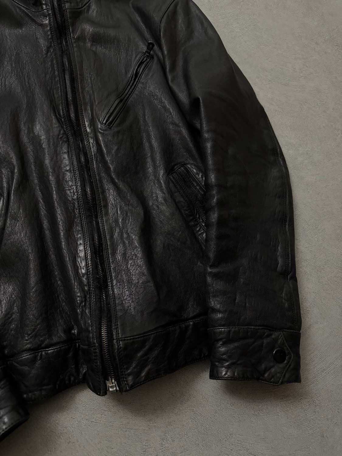 00’S 돌체앤가바나 램스킨 자켓 상품이미지4