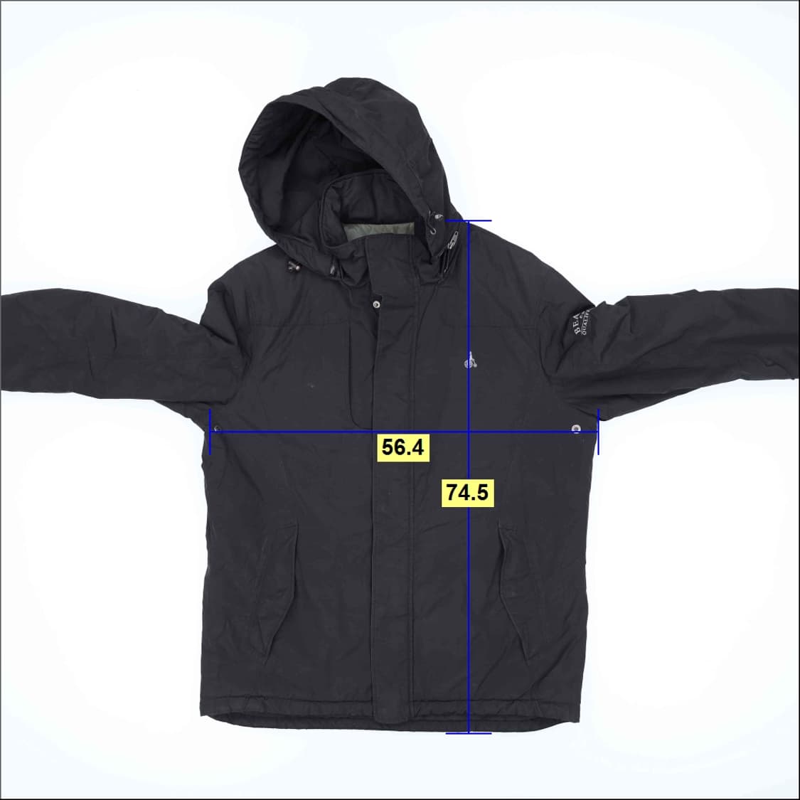 [100] 빈폴 자수로고 후드 바람막이 점퍼 자켓 0120J 상품이미지7