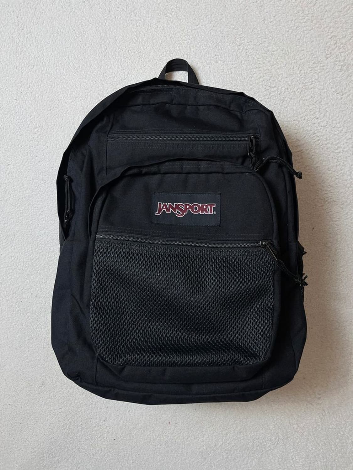 잔스포츠 빈티지 빅캠퍼스 블랙 백팩 Q1253 상품이미지1