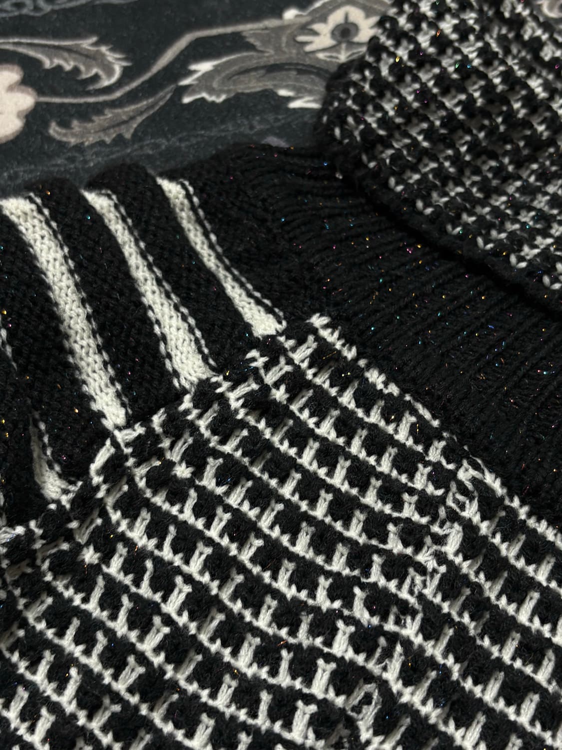 레테 빈티지 옷장털기 하이넥 민소매 니트 상품이미지2