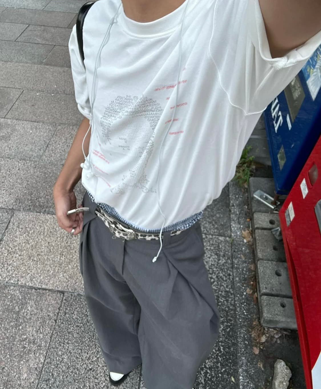 [Unisex] 레오파드 송치털 벨트 호피 상품이미지2