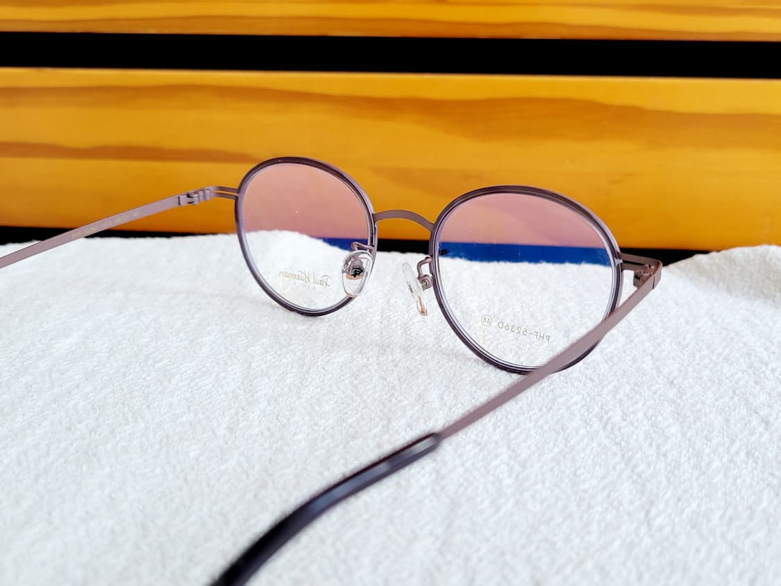 폴휴먼 PHF-5236D 그레이 원형 안경 초경량 상품이미지6