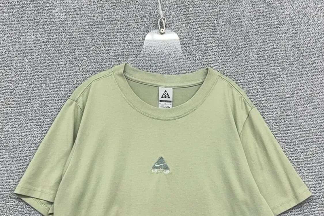 나이키 ACG 프린팅 라이트 그린 반팔티 XL 상품이미지3